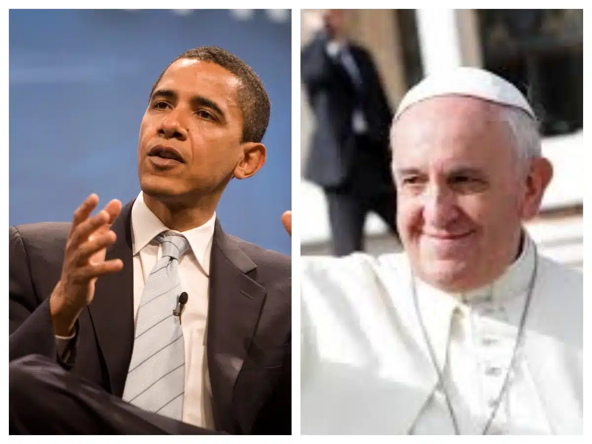 This is what Pope Francis and Barack Obama discussed during his historic visit to the White House in 2015