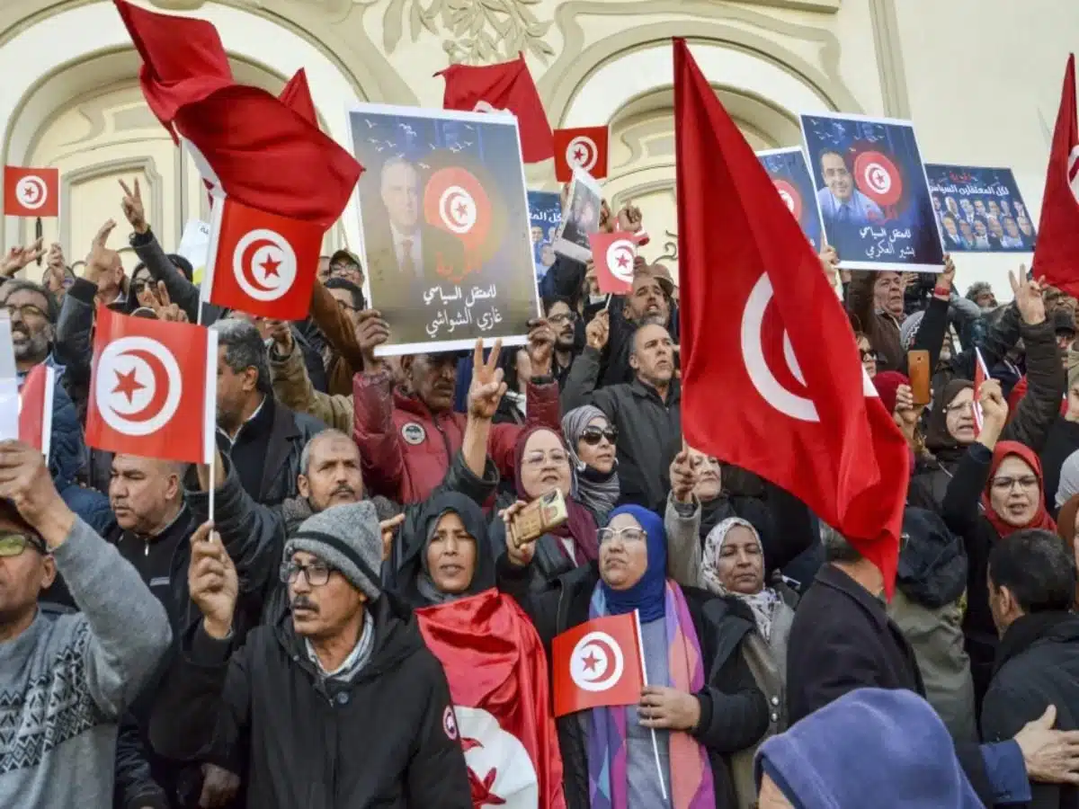 Opposition leaders in Tunisia sentenced to up to 66 years amid allegations of political repression