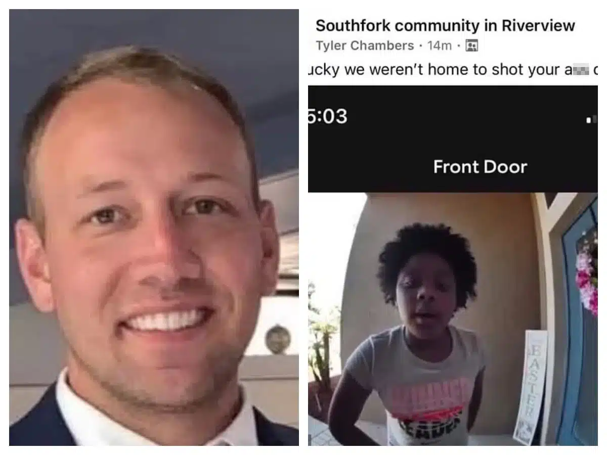 Florida man under fire after threatening to shoot Black girl who rang his doorbell selling candy